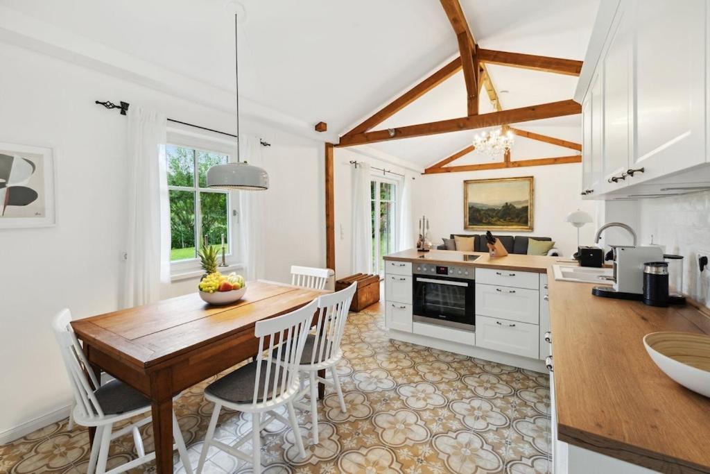 Idylisches Cottage Mit Reh Worthsee Bagian luar foto