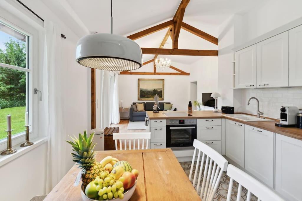 Idylisches Cottage Mit Reh Worthsee Bagian luar foto