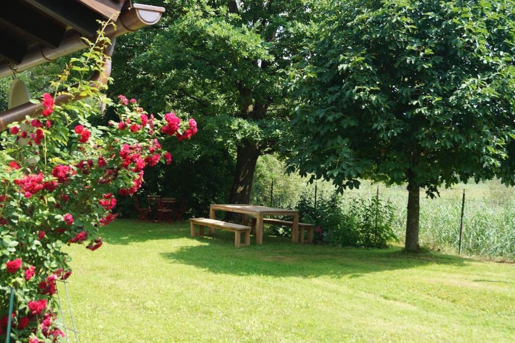 Idylisches Cottage Mit Reh Worthsee Bagian luar foto